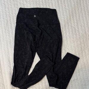 Lululemon Black Align Leggings size 6